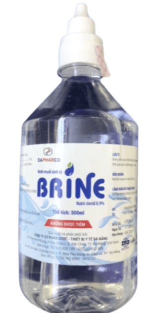 Nước muối sinh lý Brine N 500ml/Đà Nẵng/K24