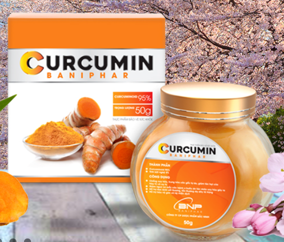 TPBVSK Curcumin lọ 50g