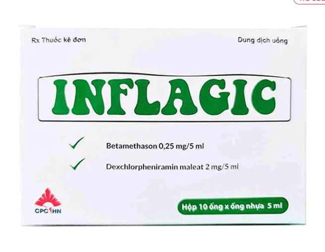 Inflagic (Beta+Dexclo) H5ml*10 ống CPC1