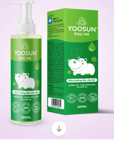 Yoosun Rau má 200ml - Sữa dưỡng ẩm