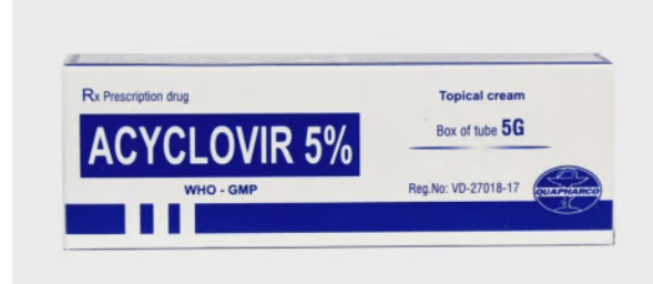 Acyclovir 5% Tube 5g QB