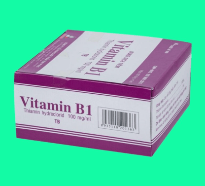 Vitamin B1 Hộp 100 ống VP