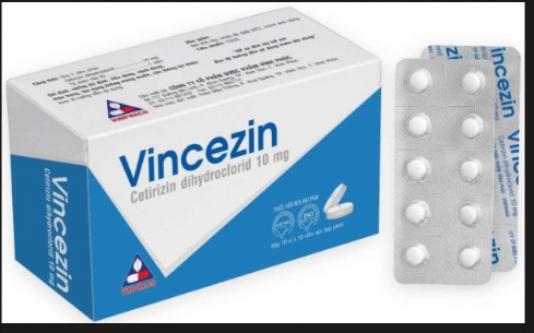 Vincezin (Cetirizin 10mg) H10*10v VP