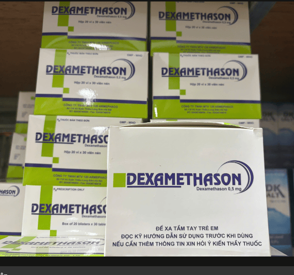 Dexamethason 0.5mg H20*30v Z120