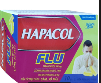 Hapacol Flu H10*10 HG