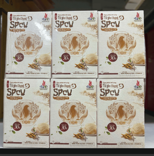 Yến chưng SPCV Đông trùng hạ thảo SET/6 lọ*70ml