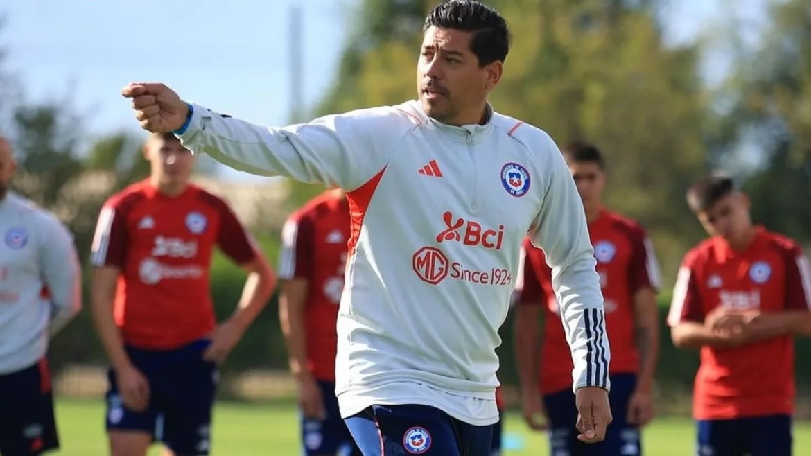 Nicolás Córdova define metas para La Roja Sub-20: Nicolás Córdova Entrenador Chile