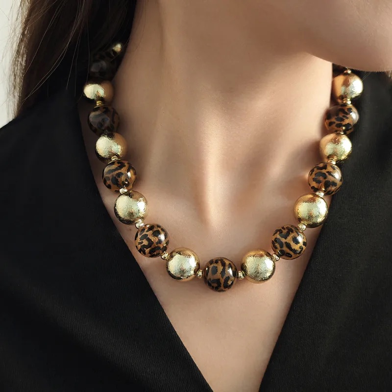 Set de cuentas animal print