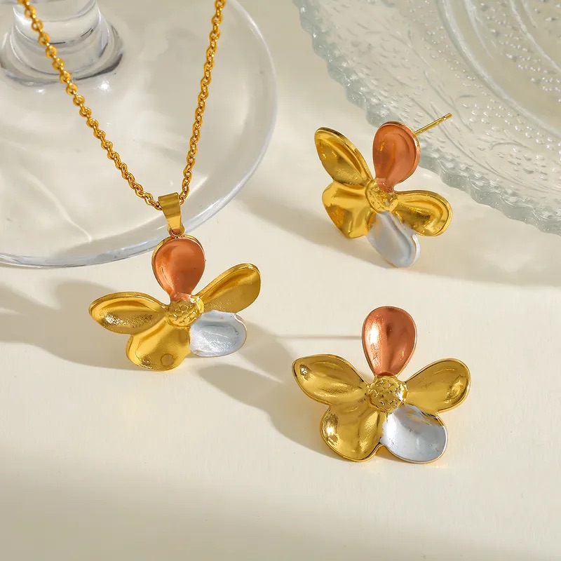 Set de 3 colores de acero
