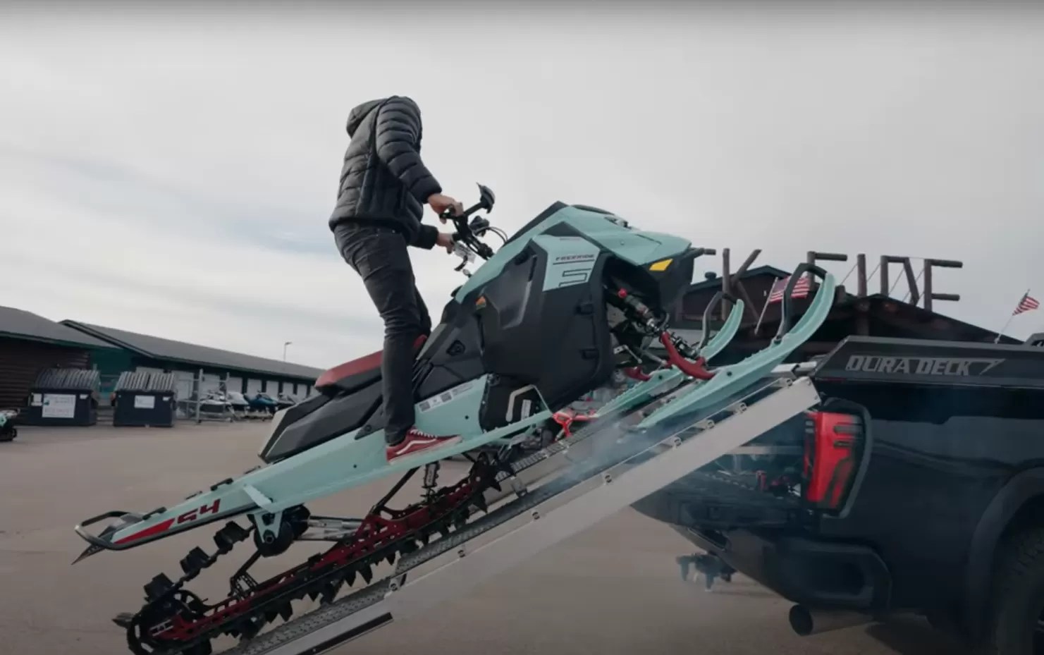 Simple Steps to Unload a Sled Deck