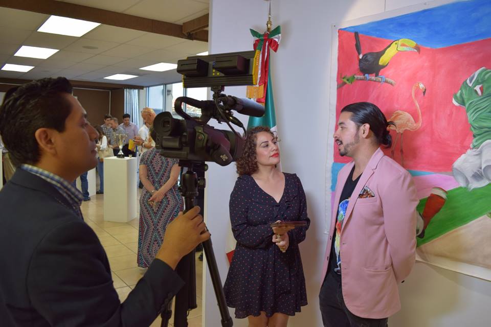 Millennial TV interviewing Betirri | photo credit: Espriella Fifi