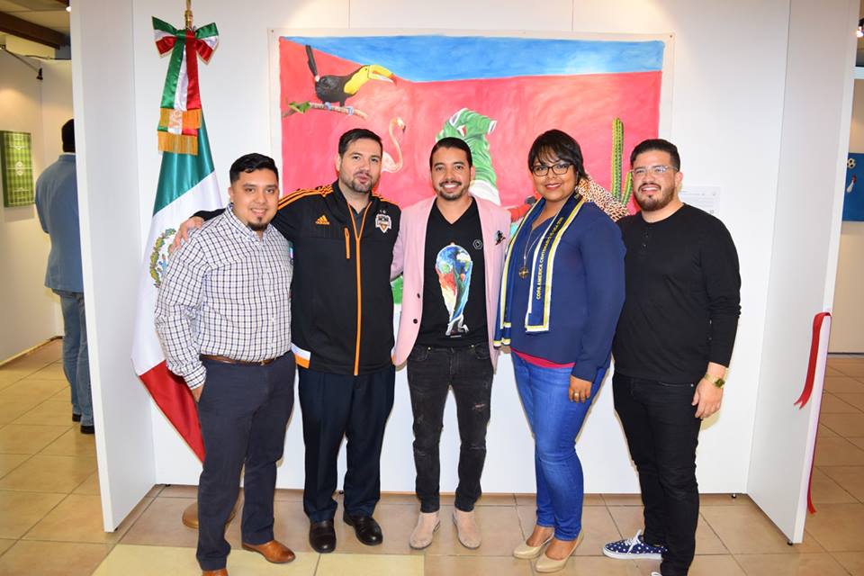 Houston Dynamo staff supporting Rumbo a Rusia | photo credit: Espriella Fifi