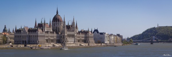 Budapest Parliment Building, Danube River