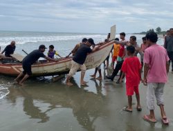 Petani Pidie Hilang Saat Memancing, Perahu Ditemukan Terombang-ambing Tanpa Awak