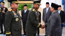 Prabowo Lantik Jenderal Tandyo Sebagai KASAD