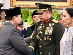 Prabowo Lantik Jenderal Maruli Jadi Wakil Panglima TNI