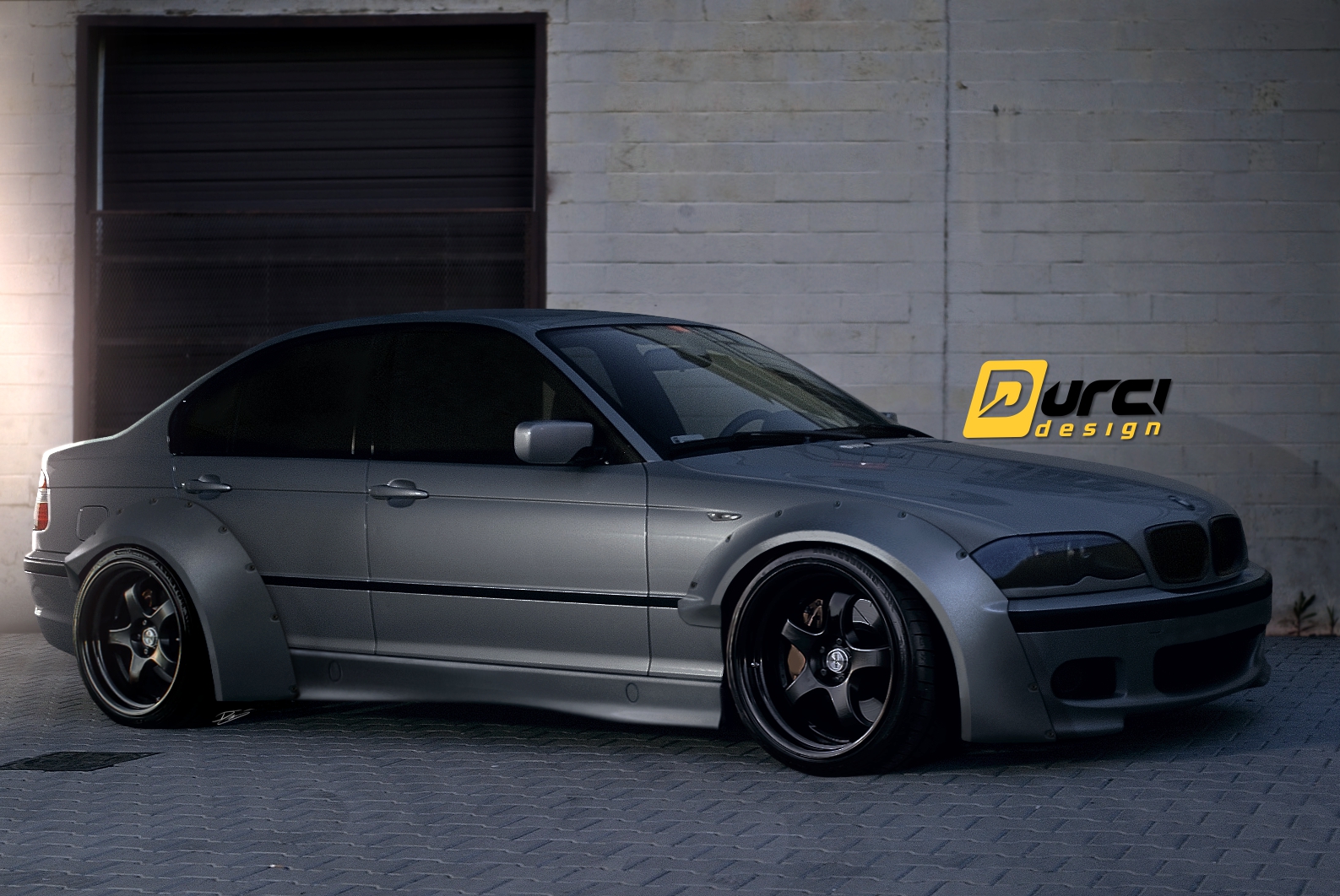 Front lip spoiler front fenders rear fenders rear ducktail side skirts please . DURCI design | BMW E46 Rocket Bunny