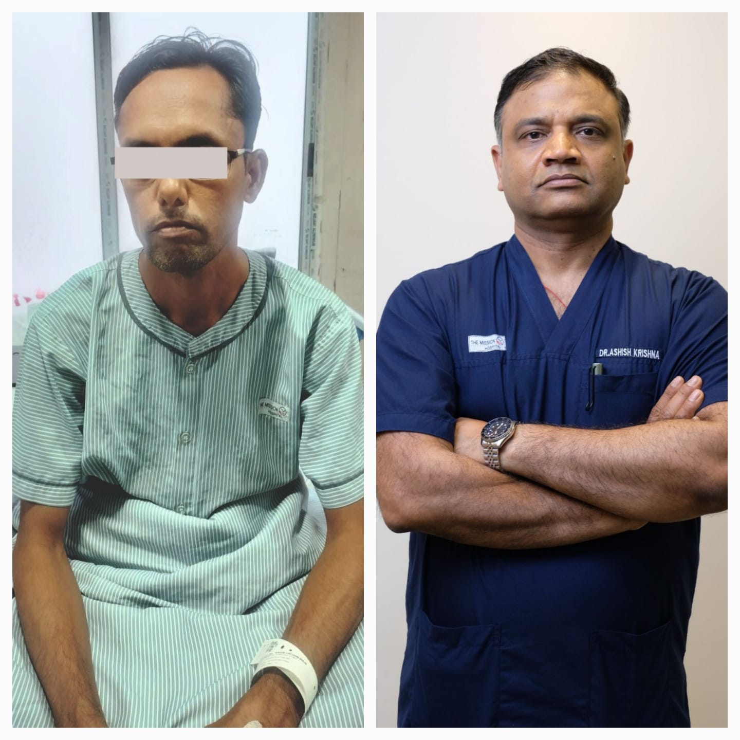 রোবোটিক সার্জারি করে পিত্তথলির পাথর বের করা হল মিশন হাসপাতালে