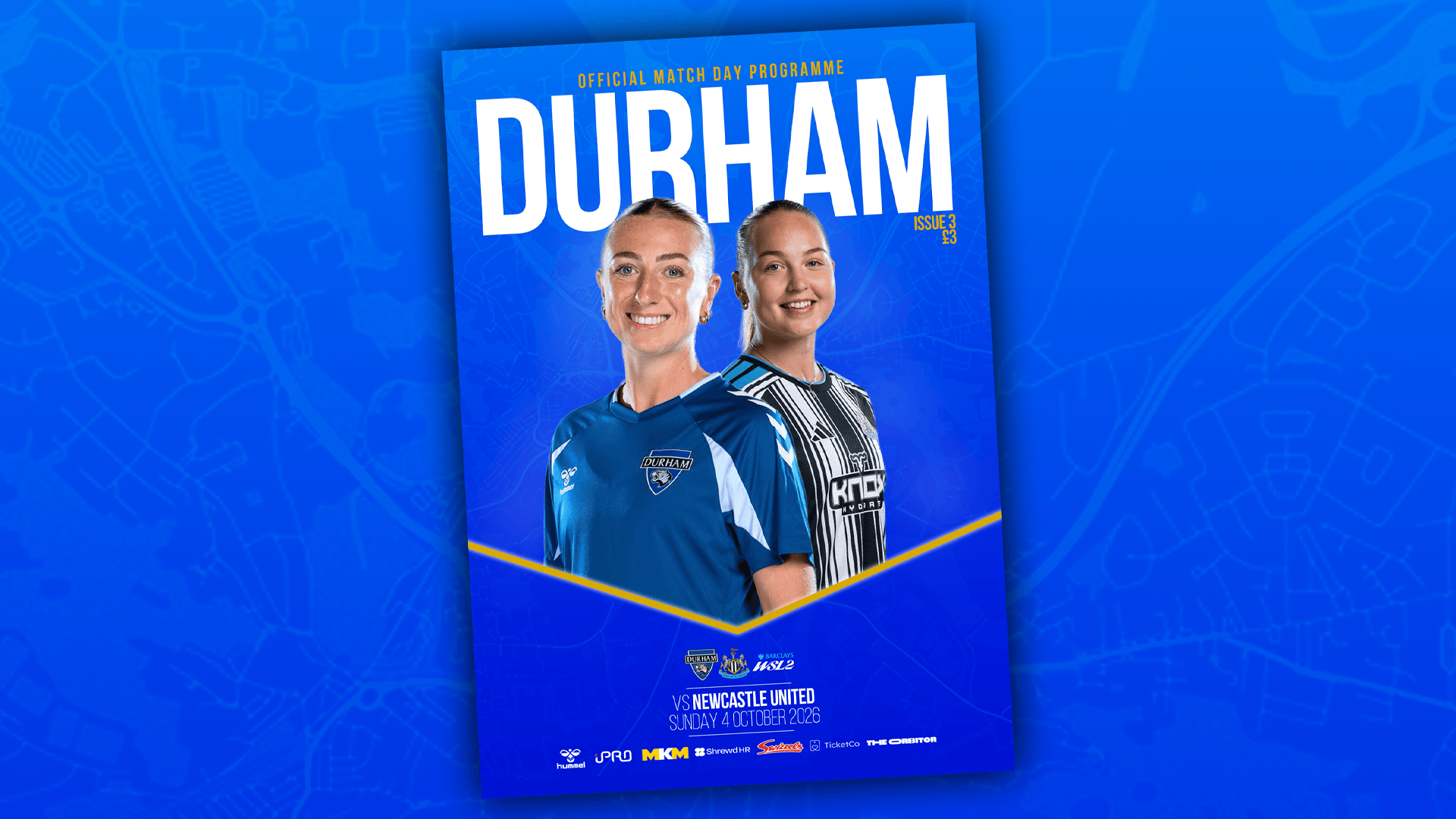 Match Day Programme | Get your Durham Women v Newcastle United issue on Sunday