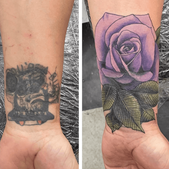 30+ wrist tattoo cover up ideas to help your rewrite the past