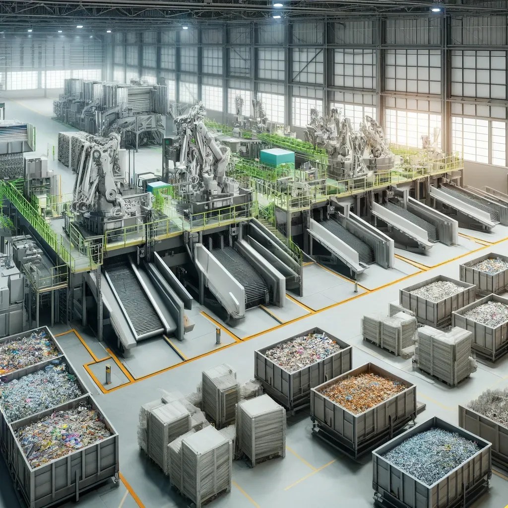 Using new technology to improve recycling operations