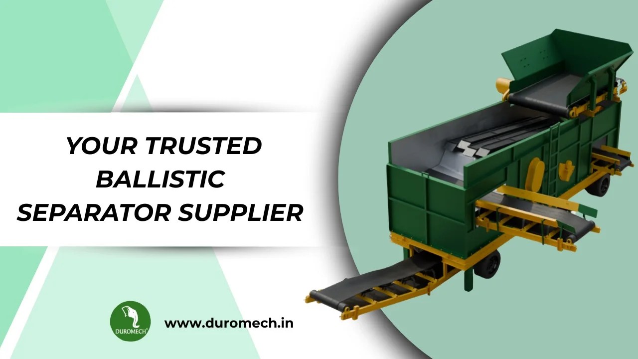 Contact Duromech®—Your Trusted Ballistic Separator Supplier