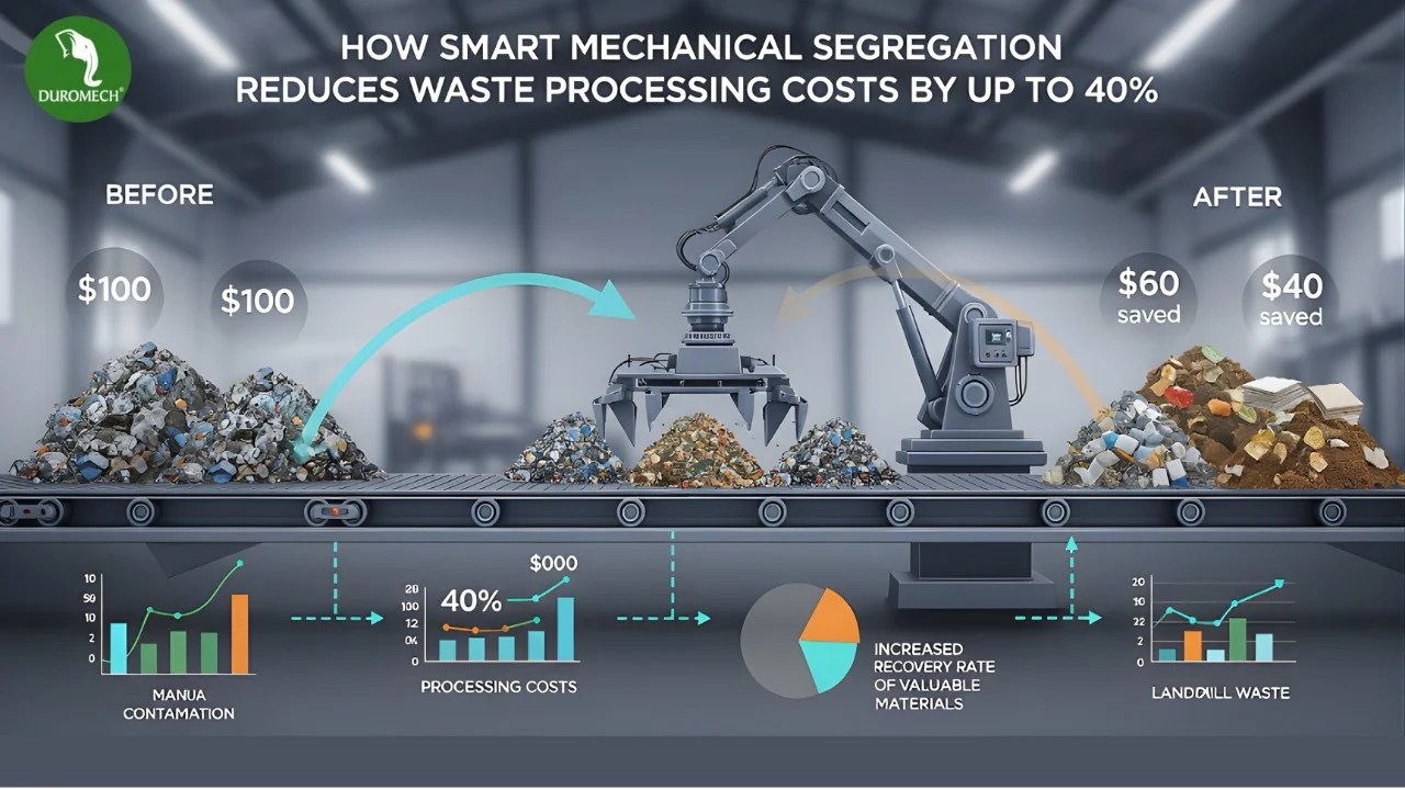 How Smart Mechanical Segregation Cuts Waste Processing Costs by 40%