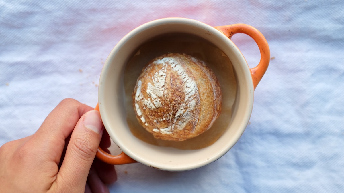 tiny sourdough