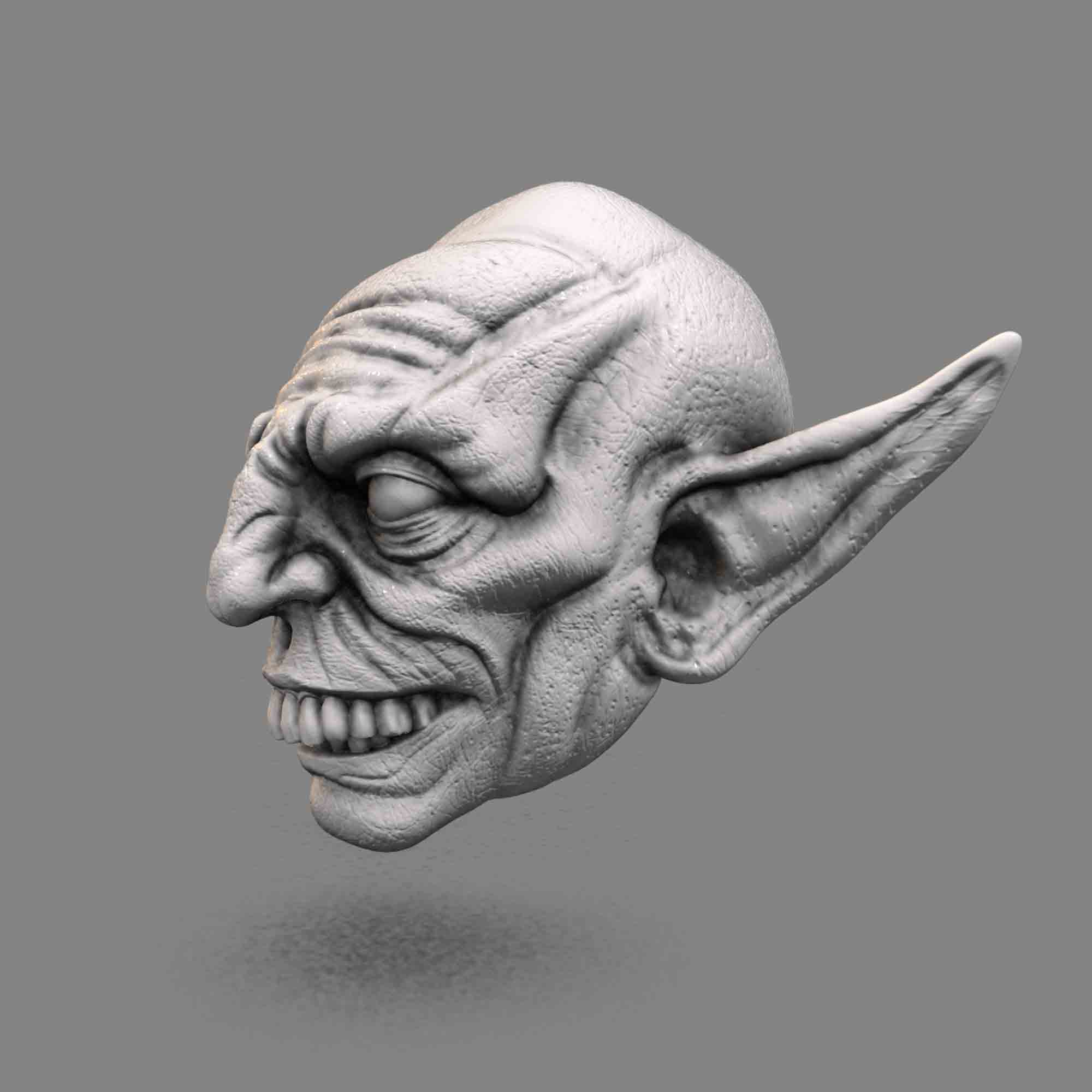 Peanut the Goblin Head - Mythic Legions - Dusk Till Dawn Studio