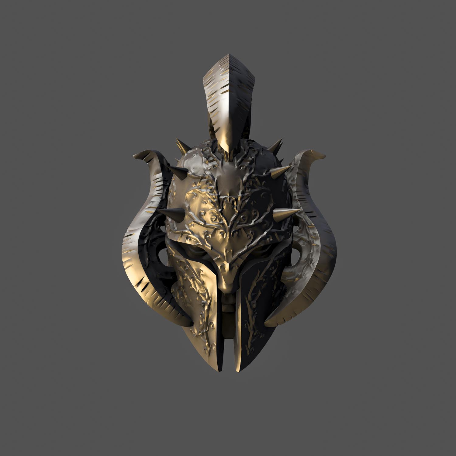 騎士A knightA Armored Ogre Knight Head 1 - Mythic Legions - Dusk Till Dawn Studio