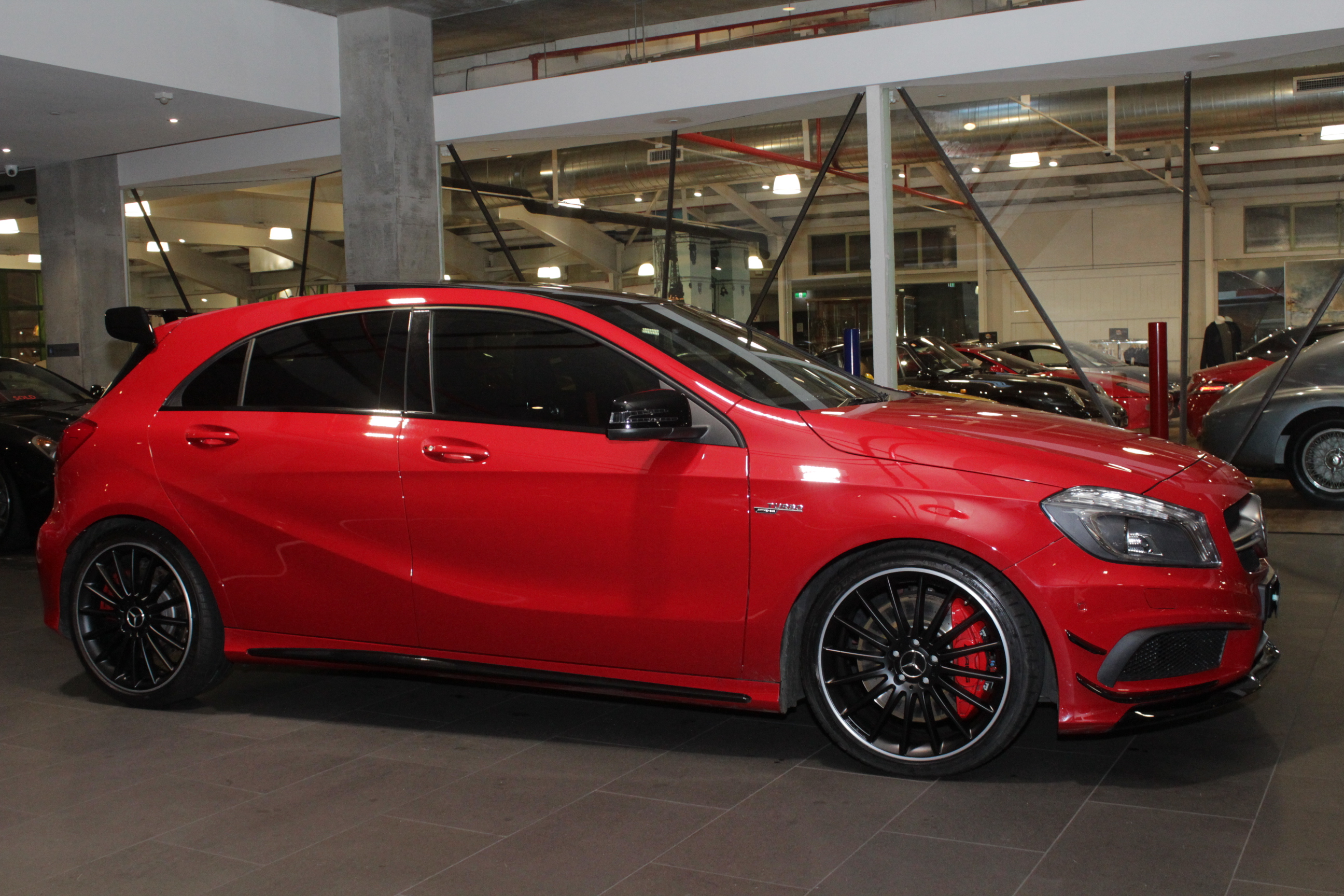 2014 mercedes-benz a45 w176 amg hatchback 5dr speedshift dct 7sp 4matic