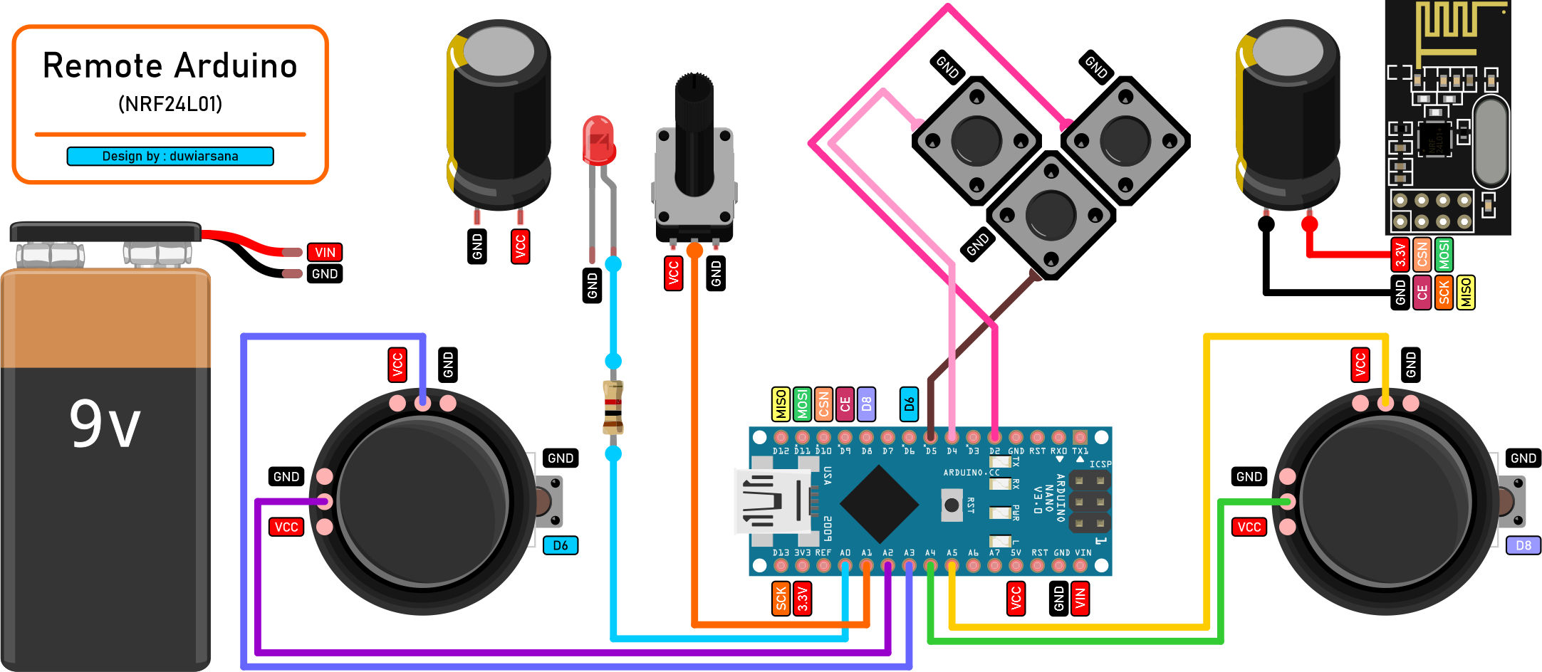 Membuat Remote Control Dengan Arduino – Duwi Arsana