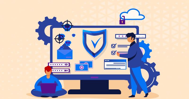 Software Testing Insurance Domain Application Testing With Sample - High Resolution Colorful Illustrations for Desktop