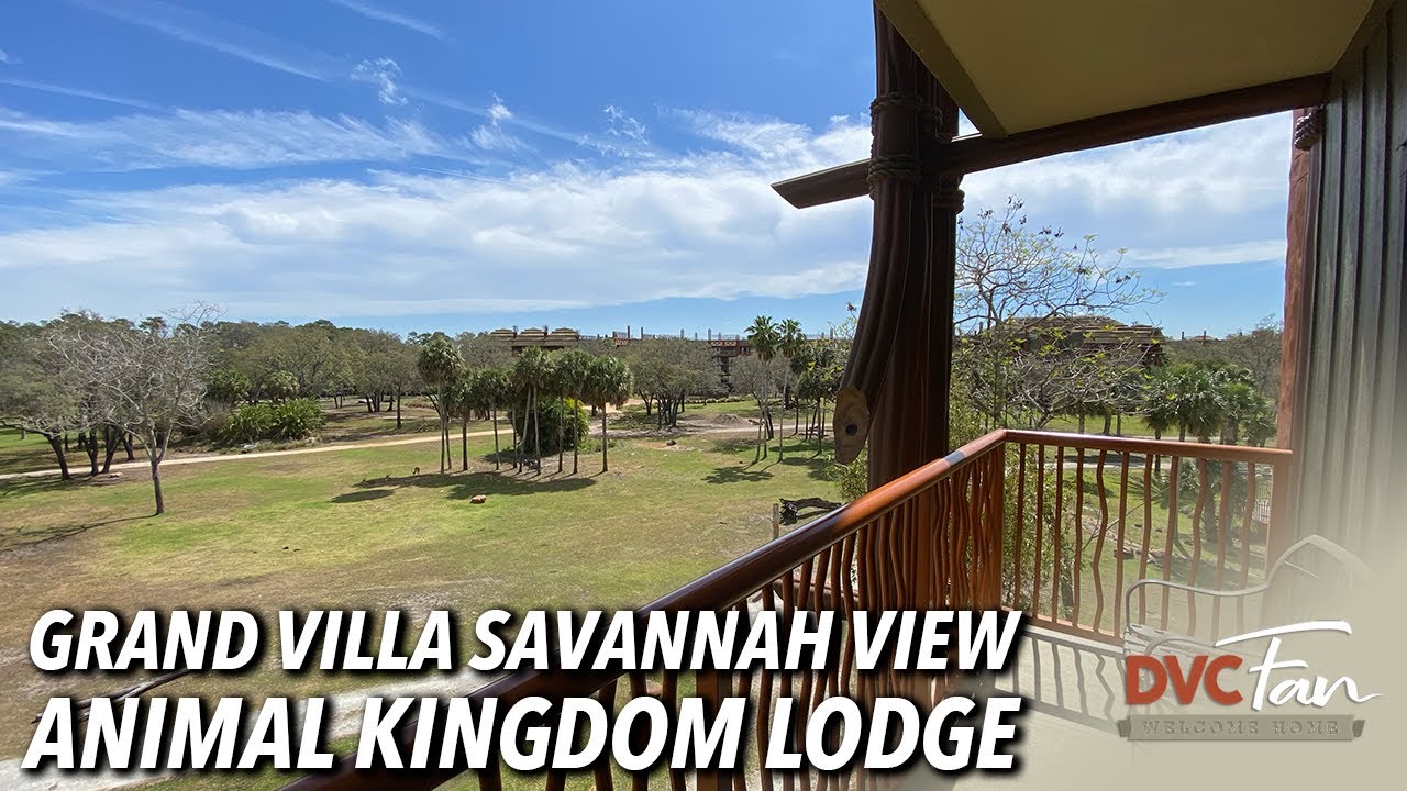 Animal Kingdom Lodge Grand Villa