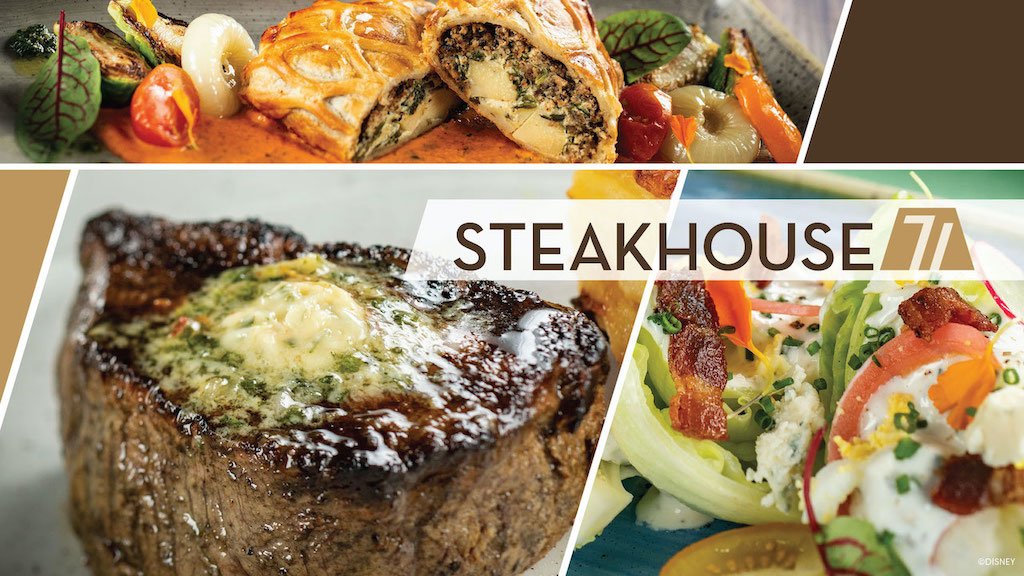 Steakhouse 71 Menu