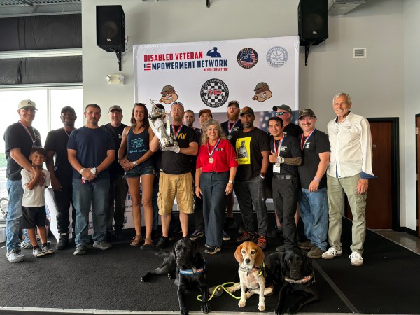 picture of the Army team that won the Tod Dog trophy at the 2026 Rally4Vets Top Dog Championship