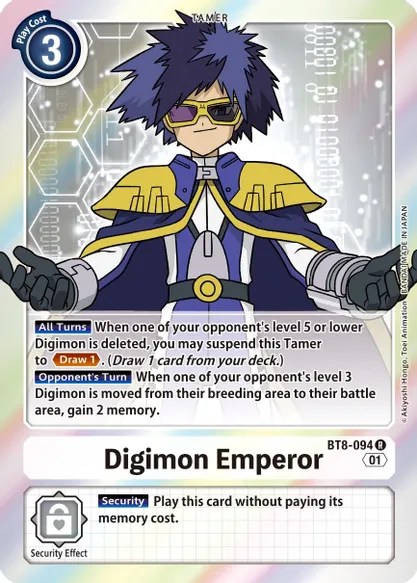 BT8-094 – Digimon Emperor – Rare