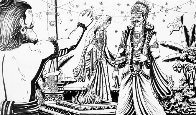 Yayati Devayani's wedding - https://mysutradhar.com