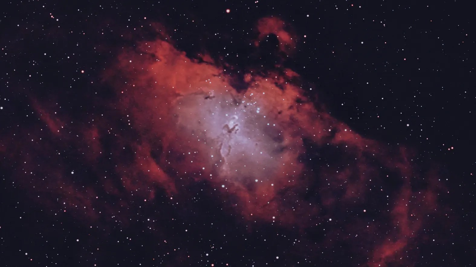 Inside the Eagle Nebula