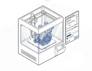 Choose material colour and finish