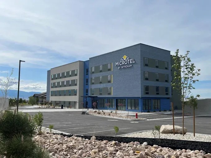 Completed Microtel Inn & Suites by Wyndham in Tooele, Utah