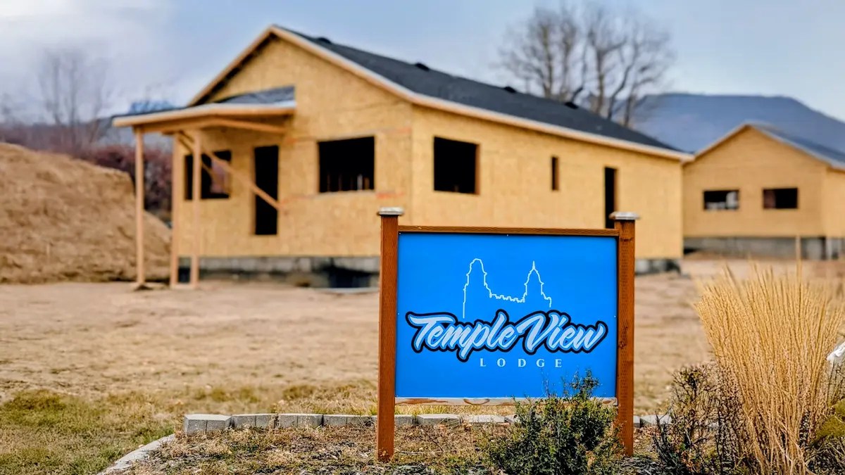 Temple View Lodge expansion in Manti, Utah