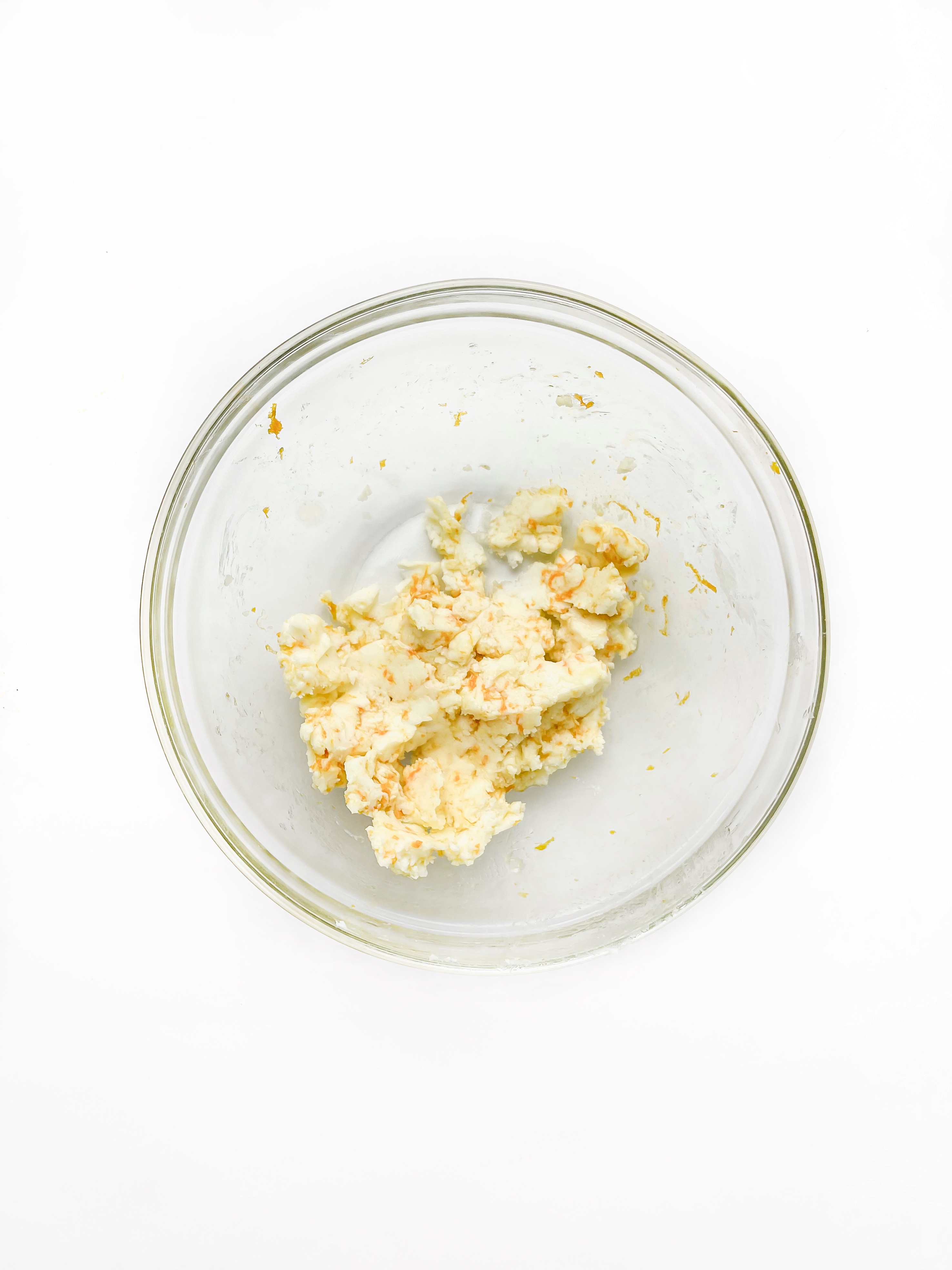 Orange Honey Butter in mixing bowl