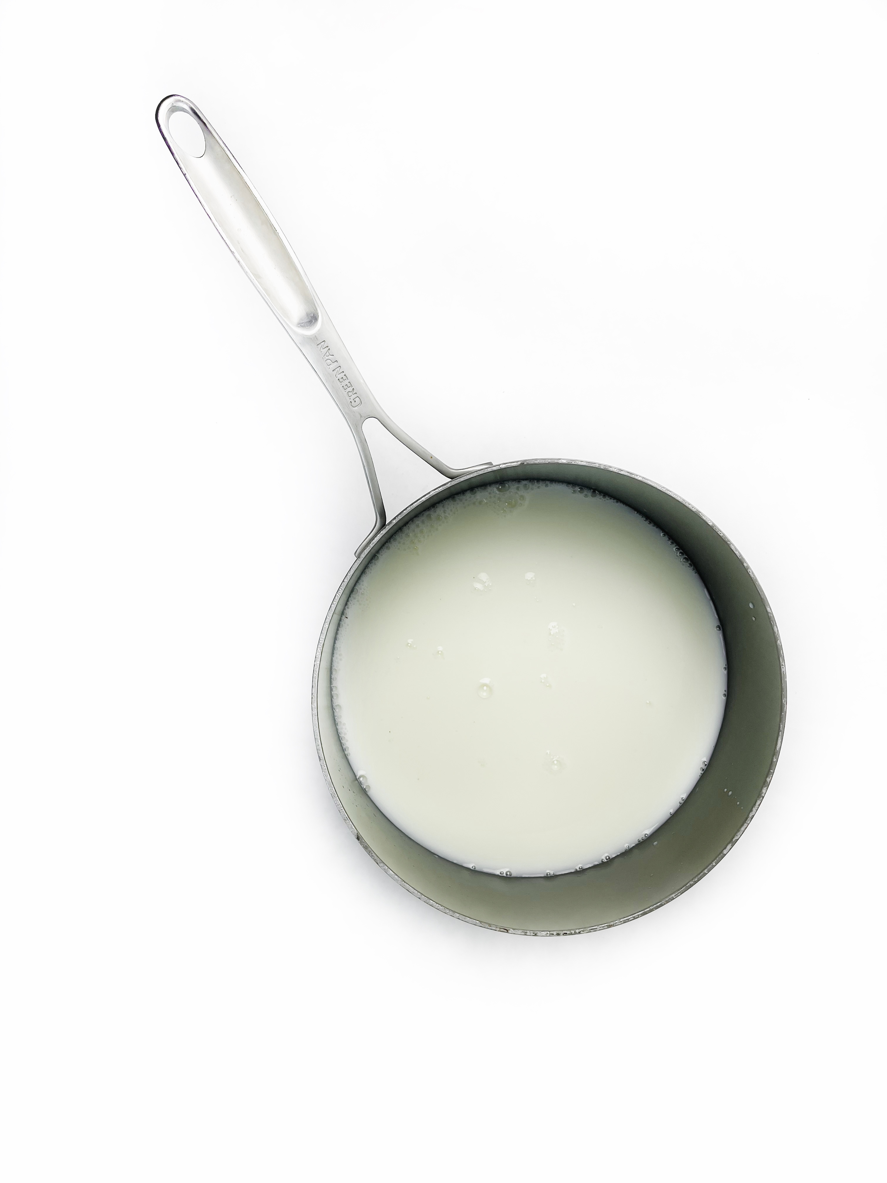 Milk in Saucepan