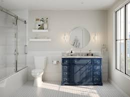 White bathroom tiles with a clean, minimalist design showcasing timeless bathroom tile ideas