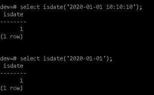 Amazon Redshift Validate Date - isdate Function