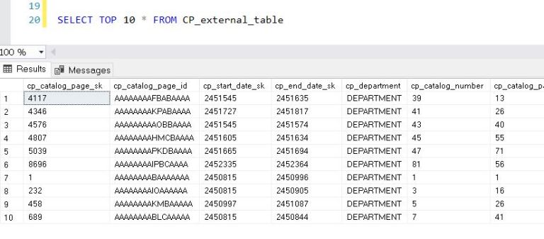 Create External Tables in Azure Synapse Analytics - DWgeek.com