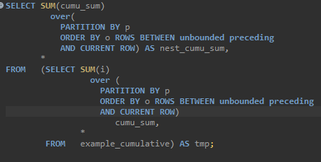 Redshift Nested Window Functions and Examples