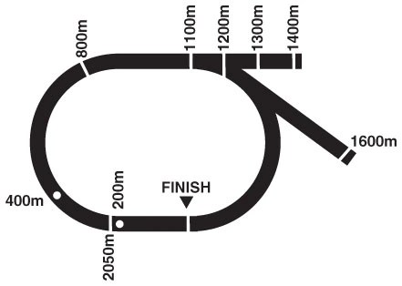 Race Track Diagram