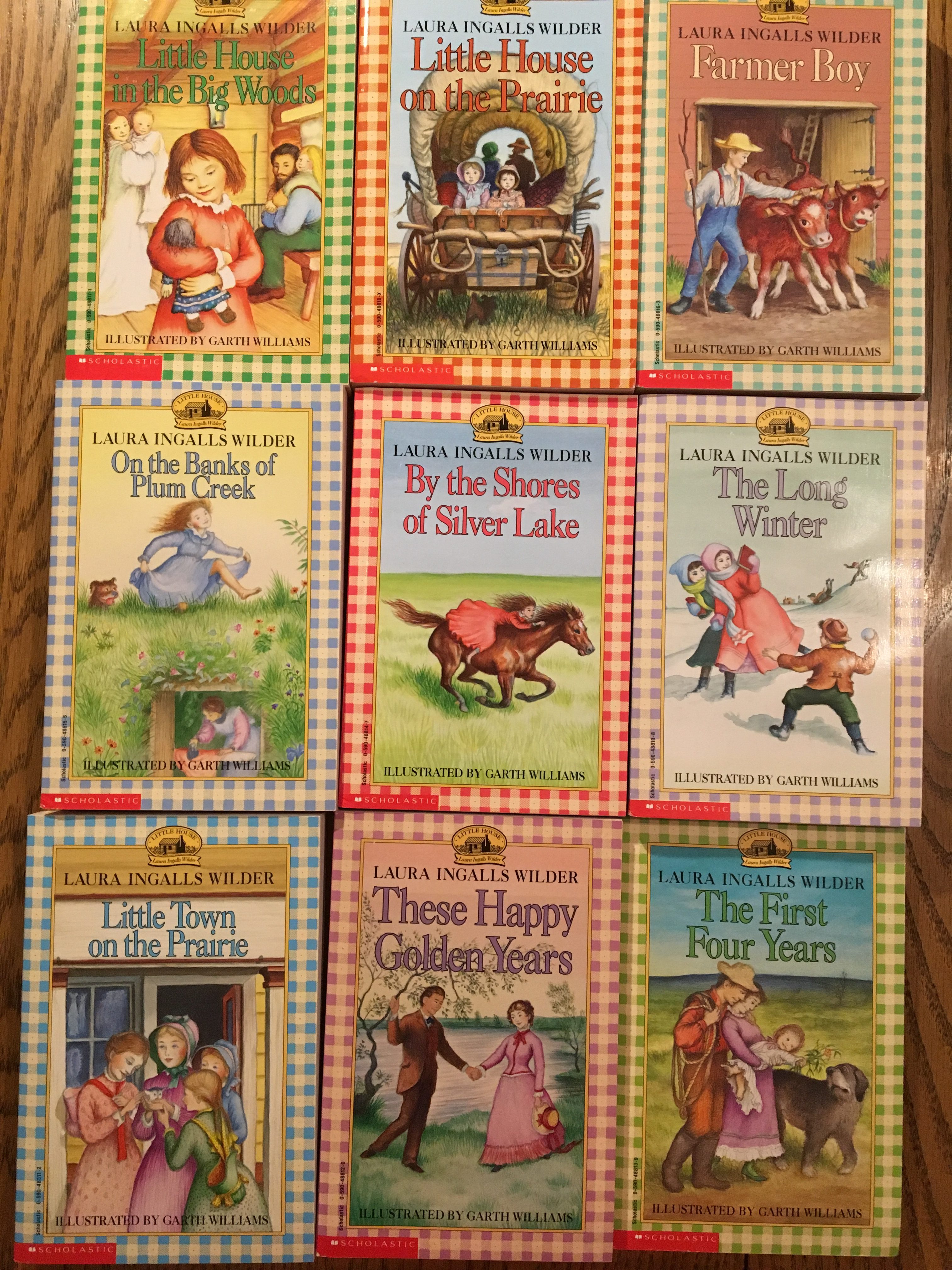 The little house books by laura ingalls wilder ( set#2)(set of 9